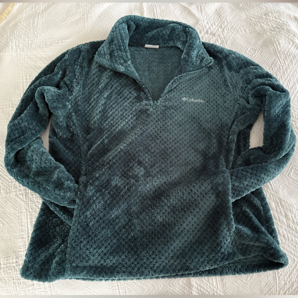 Columbia Deep Teal Fleece